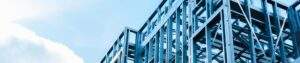 building with steel structure